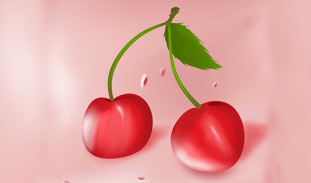 SAI手绘红樱桃视频教程
