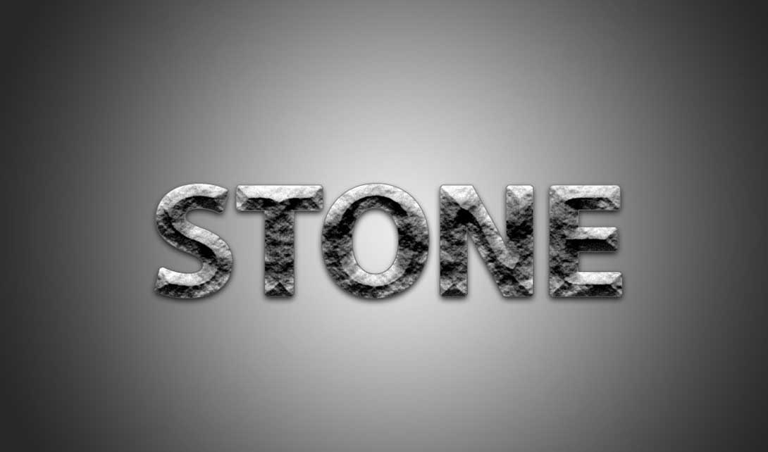 PS石头效果字体设计 stone视频教程