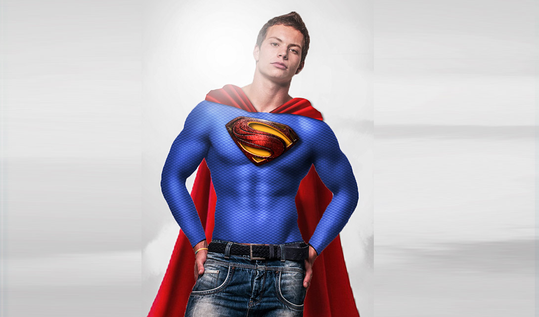 ps超人效果制作视频教程