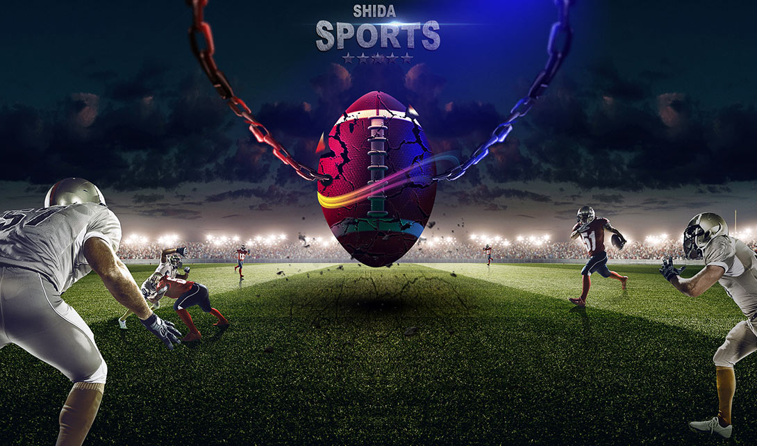 PS创意橄榄球海报设计视频教程