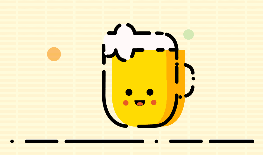 AE绘制啤酒元素动态图视频教程