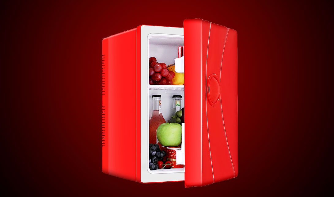 PS红色冰箱产品精修视频教程