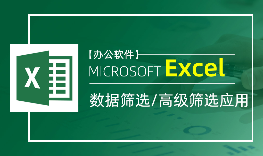 Excel-数据筛选及高级筛选应用视频教程